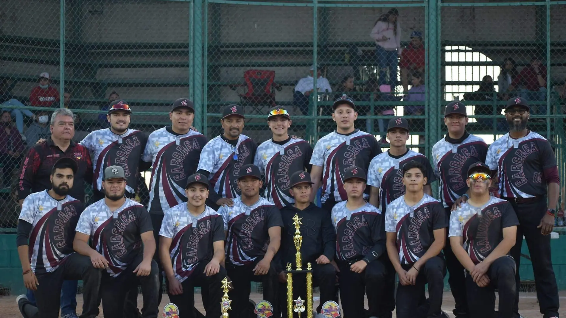 Caborca campeón varonil de softbol estatal Sub 22              (Cortesía Codeson)